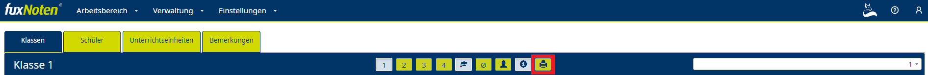 Was ist die Notenübersicht?